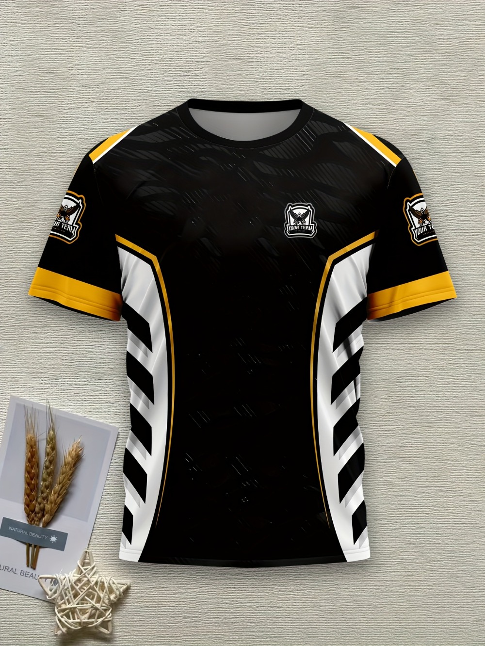 Męska koszulka gamingowa druży – Esports Gaming Team Logo recenzja i cena