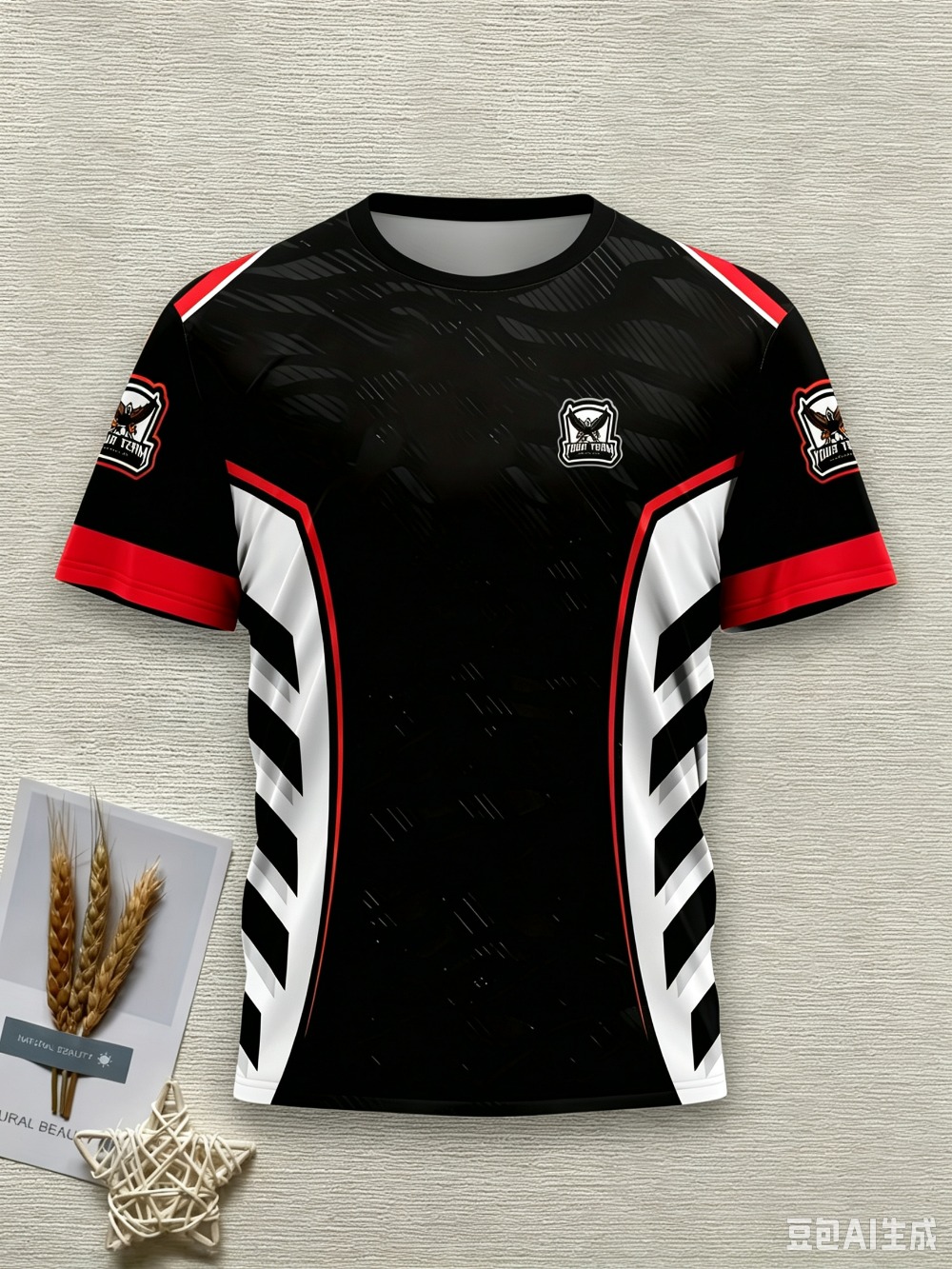 Męska koszulka gamingowa druży – Esports Gaming Team Logo recenzja i cena